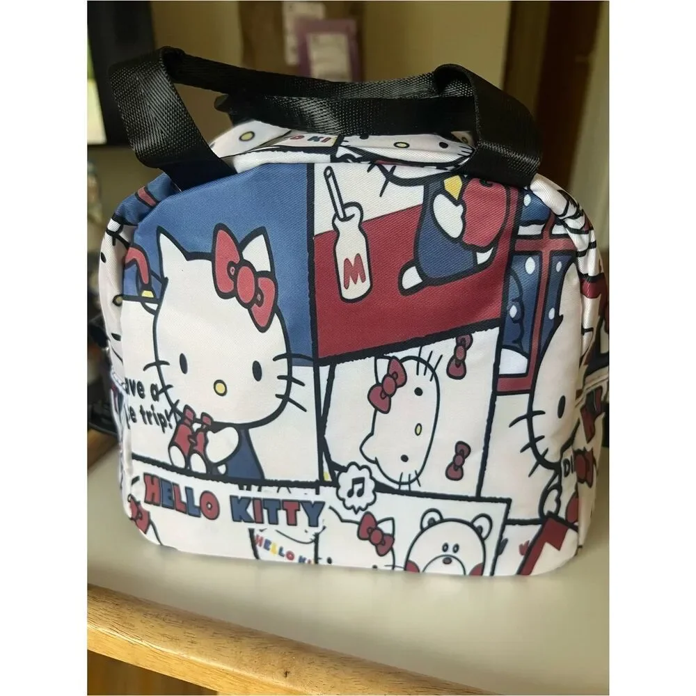 Hello Kitty Comic Panel Insulated Meal Bag/Crossbody BRAND NEW